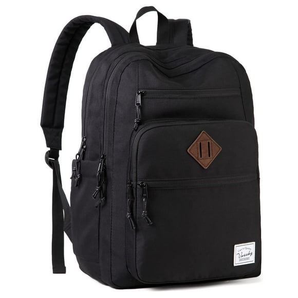 Mochila VASCHY School para hombre y mujer negra