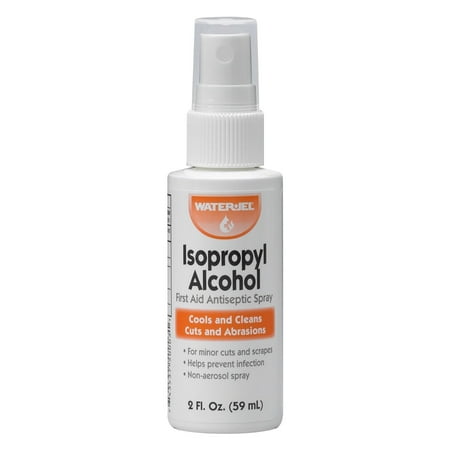 4 Bottles -70% Alcohol Isopropyl Antiseptic Spray 2 oz -First Aid- by Water-Jel  MS-60160