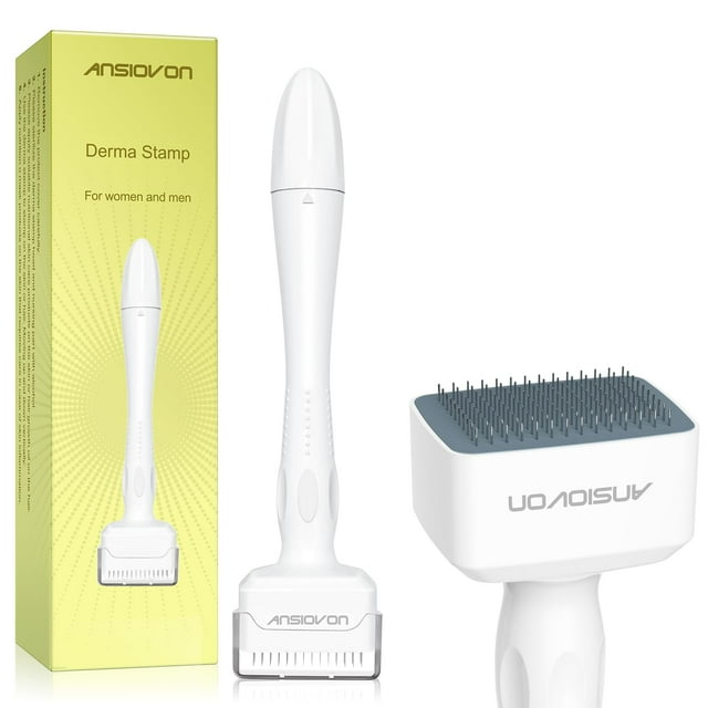Sello de microagujas Derma Stamp ANSIOVON de 0,25 mm para cabello y rostro