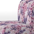 thumbnail image 4 of Designart "Purple Springtime Bloom III" Chaise d'Appoint Florale Rose - Fauteuil de Cottage pour Salon, 4 of 7