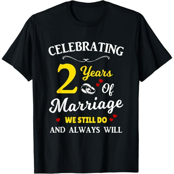 2nd Year Wedding Anniversary T-Shirt