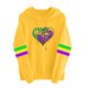 thumbnail image 2 of Xuyuer Women Mardi Gras Sweatshirt Mardi Gras Carnival Pullover Top Casual Long Sleeve, 2 of 4