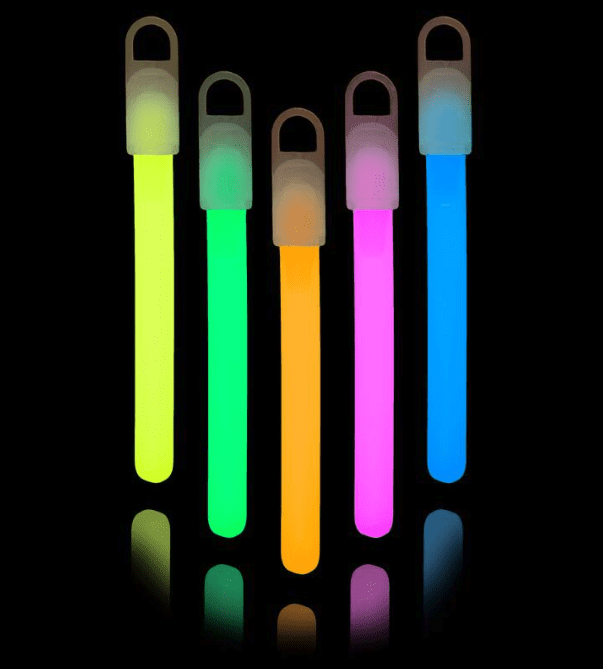 50 4 Assorted Glow Sticks