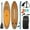 Brown, variant on 10' Inflatable Stand up Paddle Board Kayak, with Premium Accessories, Waterproof Dry Bag for Adult, with Ultralight ,Non-Slip Deck, Adjustable Paddle