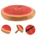 thumbnail image 3 of Cojín de felpa de madera 3D de 33 cm para decoración de sofá, silla o casa, 3 of 5