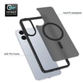 thumbnail image 2 of Allytechgroup Magnetic Case for Samsung Galaxy S25 Edge, Built-in Camera Control Button Support Wireless Charging Slim Anti-stain Silky Touch Shockproof Protective Back Cover Bumper, Black, 2 of 5