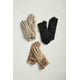 thumbnail image 3 of Guantes Mud Pie Sherpa Knot para mujer, negros, talla única, 3 of 3