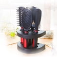 thumbnail image 4 of 5pcs Professional Hair Salon Kit Includes Comb Mirror Anti Static Hairbrush for Hair Care Styling Red, 4 of 8