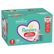 Pampers Cruisers 360 Diapers Size 3, 136 Count (Select for More Options)