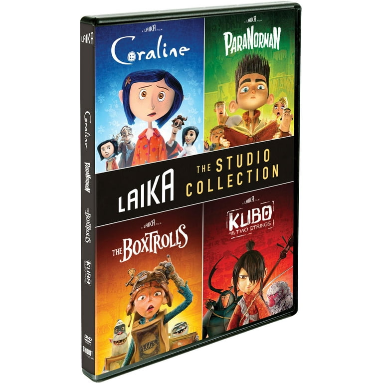 Laika 4-Movie Collection (Boxtrolls/Coraline/Kubo/Paranorman) (DVD