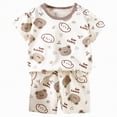 thumbnail image 4 of UAYOTSE Kids & Toddler Boys Pajamas 2 Piece Pjs Set Cotton Sleepwear Long Sleeve Spring Summer Set for 0 6 12 18 24 M,Sizes 6-9 Months, 4 of 4