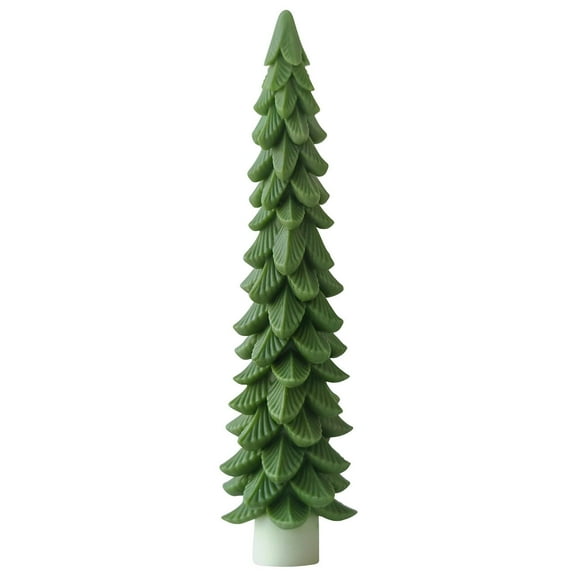 JDH 2PCS 3D Fir Christmas Tree Shape Candle Silicone Molds for Making Resin Pillar Aromatherapy Candles Flower Specimen Cake Chocolate Room Decor