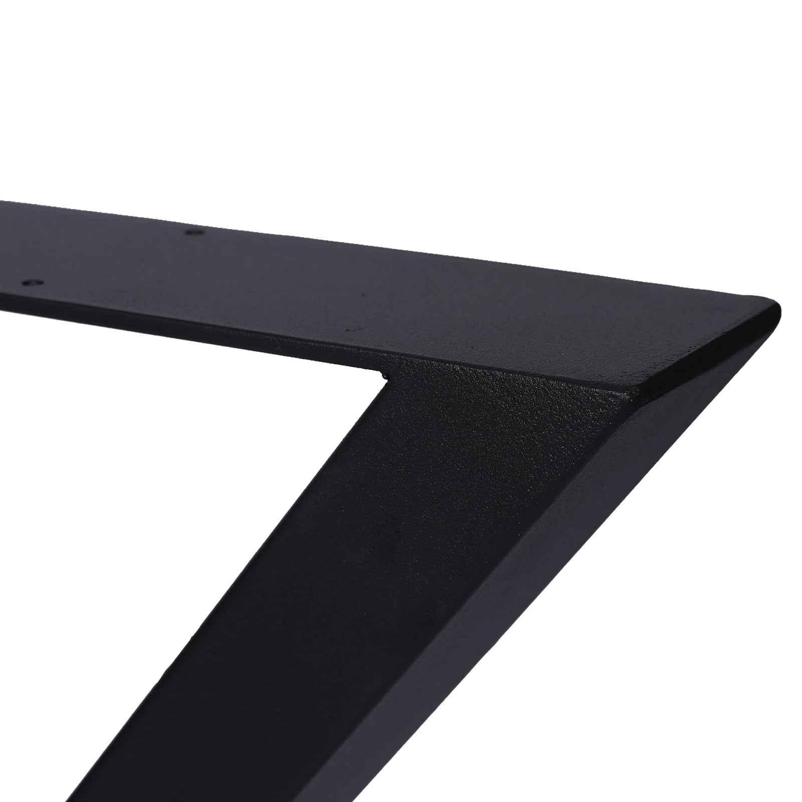X Table Legs 28X 24", Wide Metal Table Legs, Heavy Duty Steel Desk Legs Table Leg Dining Table Legs Coffee Desk Leg, Set of 2