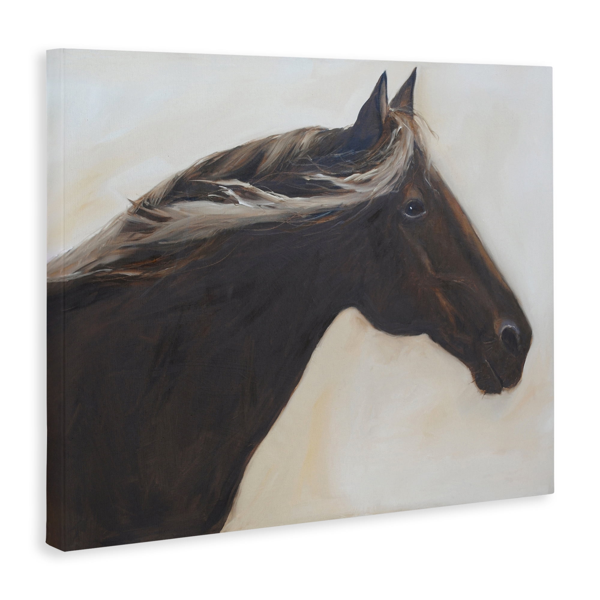 Stupell Industries The Mare In Profile Canvas Wall Art, design by Jadei Graphics