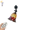 thumbnail image 1 of FSLiving Dimmable Remote Control Track Pendant Lights Single Circuit H-Type Adjustable Angle E26 Base Tiffany Glass Track Lighting Fixtures for Office Store Art Home Decor - 1 Light, 1 of 9