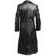 thumbnail image 5 of Chaqueta de cuero de abrigo medieval para hombre de cuero vintage de otoño e invierno, 5 of 6