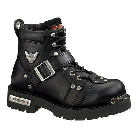 Men's Harley-Davidson Brake Buckle Ankle Boot Black 8 M