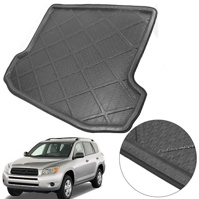 Pack Trunk Mat Liner Cargo Rubber Floor Tray Fits for Toyota RAV4 2006-2012 07-