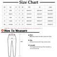 thumbnail image 3 of Pantalones largos de cintura alta con estampado de Hollween informales a la moda para mujer Fridja alkflakhf35169, 3 of 6