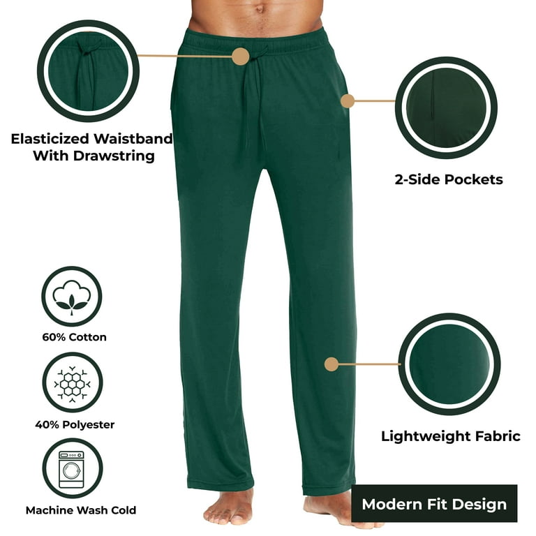 Galaxy by Harvic Men Classic Lounge Male Pants (Sizes, S-3XL) 