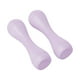 thumbnail image 3 of Par de mancuernas ajustables, pequeñas, antideslizantes, 1 kg, 1,5 kg y 2 kg, para gimnasio en casa. Violeta, 3 of 9