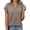 Khaki, variant on T Shirts for Women 2026 Summer Short Batwing Sleeve V Neck Ribbed Dressy Casual Office Work Tshirt Blouse