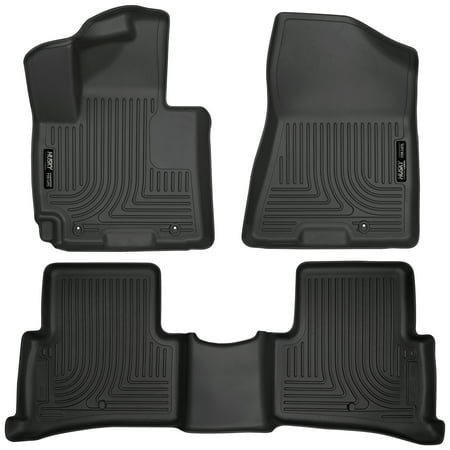 Husky Liners Front & 2nd Seat Floor Liners Fits 16-17 (Husky Liners Best Price)