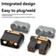 thumbnail image 2 of Conector de Carga para Batería de Drones QS10 de 240 A, 750 V, Soldable, para Automoción, 4-10 AWG, Macho-Hembra, Antiignición., 2 of 5