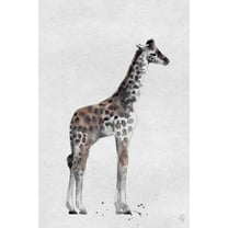 Marmont Hill Standing Tall Giraffe II Canvas Wall Art