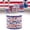 B(1PCS), variant on Red White Blue Decorative,4th of July Ribbon,Craft Decoration,Decorative Wrapping Ribbon for Gift,American Flag Ribbons,Festival Decoration,American Flag Star Striped Wired Ribbon,2.5In x 5Yards