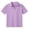 Purple, variant on longantii Girls Polo Shirts Short Sleeve V Neck School Uniform Casual Collared Lapel Solid Color T-Shirts Purple 4-5 Years