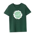 thumbnail image 4 of Camiseta de mujer Camiseta con cuello redondo Ropa Camiseta básica femenina para vacaciones Trabajo Camping M, 4 of 7