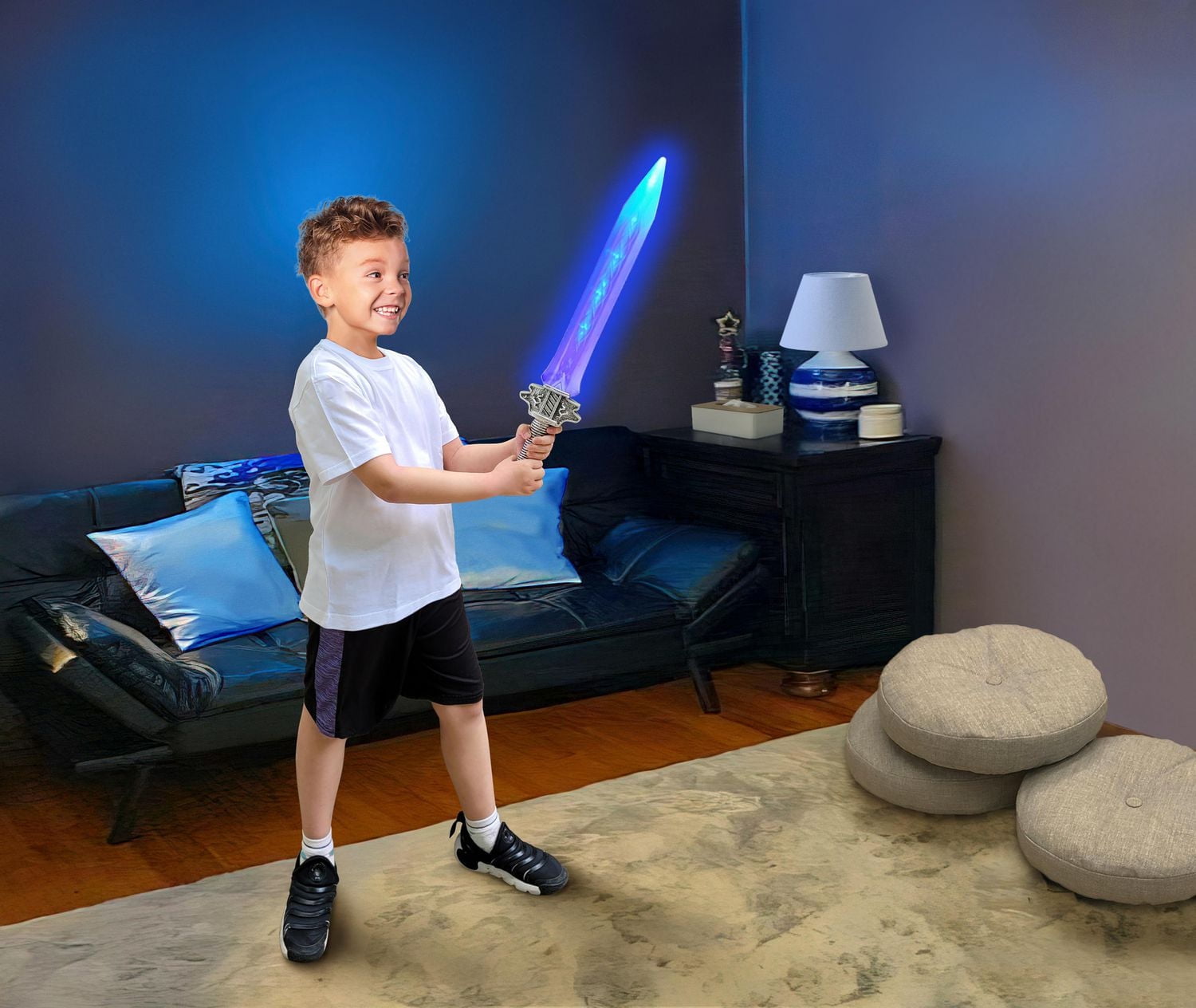 Light & Sound Sword, offer your adventurous child with a toy to get the power force with this Adventure Force Power Sword!  Imaginary play as a Knight.