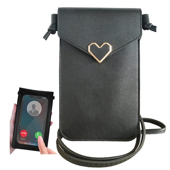 Small Crossbody Cell Phone Purse For Women, Touch Screen Bag With Credit Card Slots