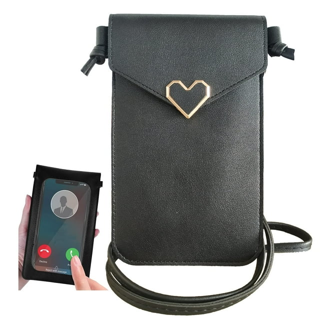 Small Crossbody Cell Phone Purse For Women, Touch Screen Bag With Credit Card Slots