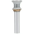 thumbnail image 3 of Tapón de desagüe para lavabo de baño, antiobstrucción, con rebote y tapa protectora, sin orificio de desbordamiento., 3 of 14