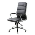 thumbnail image 6 of Boss Office Products CaressoftPlus High Back Office Executive Chair with Casters, Black, 6 of 10