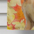 thumbnail image 4 of Caroline's Treasures CK3072CHF Abyssinian Fall Leaves Canvas House Size Outdoor-Flags, Multicolor, 4 of 5