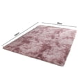 thumbnail image 3 of YAOMOBB Modern Area Rug Modern Fluffy Tie Dye Rug Super Soft Non slip Shaggy Rug for Living Room and Bedroom, 3 of 7