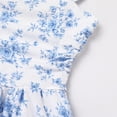 thumbnail image 6 of IBTOM CASTLE Girl Summer Smocked Dress Teen Graduation School Prom Frock Tween Wedding First Communion Junior Homecoming Dress White, 6 of 7