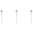 thumbnail image 2 of Yuarrent Cucharas de acero inoxidable, cucharilla bonita para café con leche, cubiertos, vajilla para beber, mezcla, agitación, postre, Type1 NO1, 2 of 6