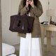 thumbnail image 2 of Bolso Bolsillo para Mujeres Gamuza Vintage Sencilla Compra, 2 of 9