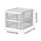 thumbnail image 3 of Baúles de almacenamiento, organizadores de armario y almacenamiento, caja de almacenamiento de escritorio, escritorio con cajón pequeño transparente, mini caja de almacenamiento de plástico, caja de a, 3 of 3