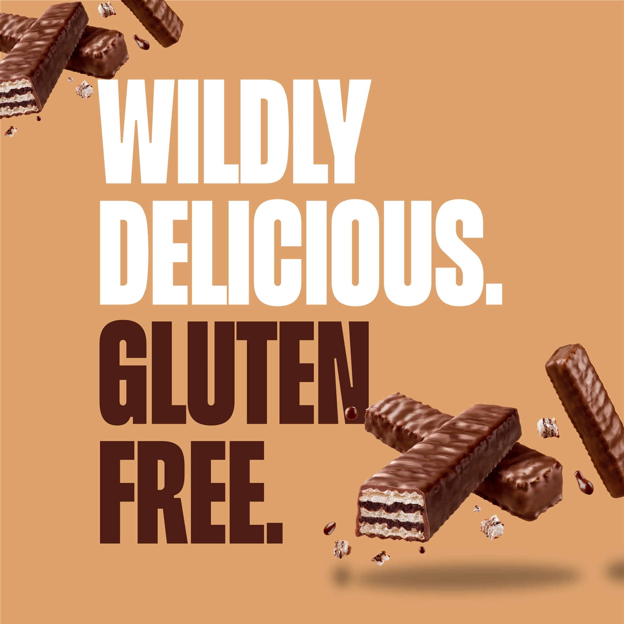 (3 pack) Glutino Gluten Free Milk Chocolate Wafers, 4.6 oz.