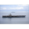 thumbnail image 1 of 24"x36" Gallery Poster, aircraft carrier USS George Washington (CVN73) is underway, 1 of 1