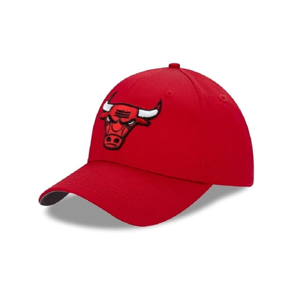 Gorra NBA Chicago Bulls Unitalla Visera Curva Rojo