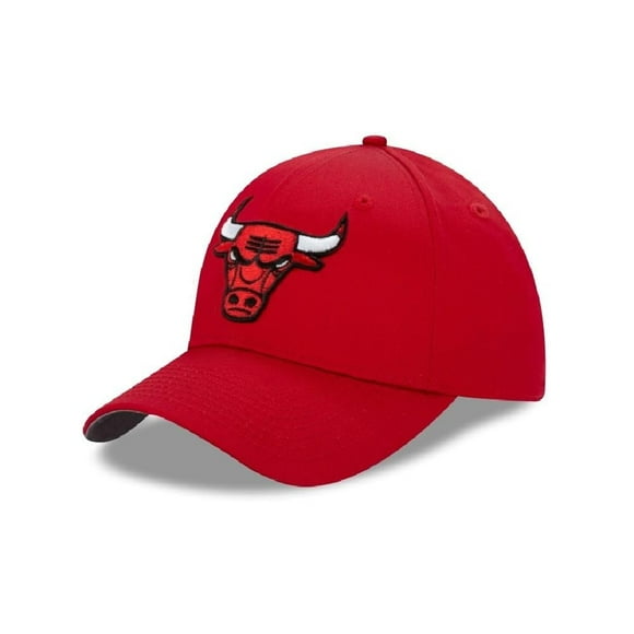 Gorra NBA Chicago Bulls Unitalla Visera Curva Rojo