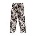 thumbnail image 3 of Lsque Cow Skin Print Men's Pajama Pants, Lounge Pant - Comfortable Home Wear,Elastic Waistband, Stylish Design-Medium, 3 of 9