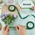 thumbnail image 3 of 3 rollos de cinta floral verde de 90 yardas x 0,47 pulgadas, 3 colores, cinta adhesiva decorativa para floristería, envoltura para tallos de flores, arreglos florales para bodas, 3 of 6
