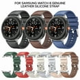 thumbnail image 4 of No Gaps Leather Strap for Samsung Galaxy Watch 8 Classic Replacement Band for Galaxy Watch 8 44mm 40mm 46mm Bracelet Accessorie, 4 of 18